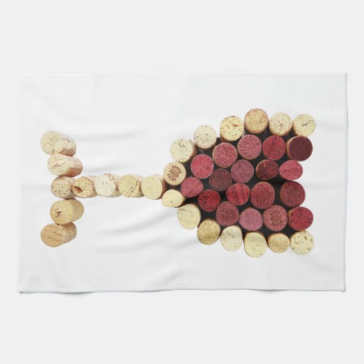 Keukenhanddoek van kurkwijn (Horizontaal)