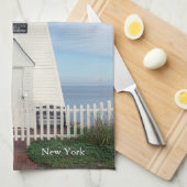 keukenhanddoek van Olcott Lighthouse (Quarter Fold)