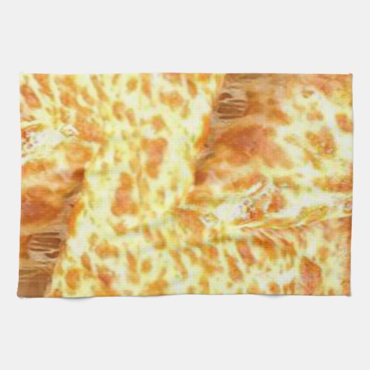 keukenhanddoek van Pizza (Horizontaal)