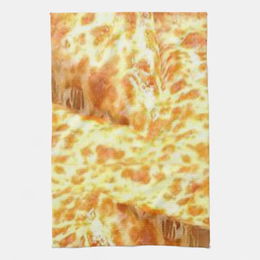keukenhanddoek van Pizza (Verticaal)