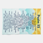 keukenhanddoek van psalm 23 (Horizontaal)