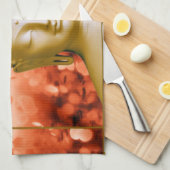 keukenhanddoek van Serene Buddha (Quarter Fold)