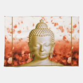 keukenhanddoek van Serene Buddha (Horizontaal)