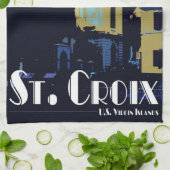 keukenhanddoek van St. Croix (Gevouwen)