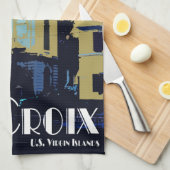 keukenhanddoek van St. Croix (Quarter Fold)