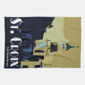 keukenhanddoek van St. Croix (Horizontaal)