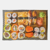 keukenhanddoek van Sushi (Horizontaal)