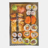 keukenhanddoek van Sushi (Verticaal)