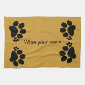 Keukenhanddoek - Veeg je poten schoon (Horizontaal)