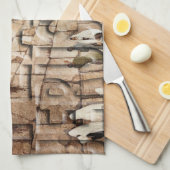 Keukenhanddoek "Volgend jaar Jeruzalem" (Quarter Fold)