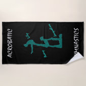 keukenhanddoek voor acrobatische gymnastiek met ma strandlaken (Voorkant)