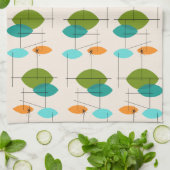 Keukenhanddoek voor atoommobiele patroonkeuken (Gevouwen)