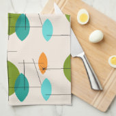 Keukenhanddoek voor atoommobiele patroonkeuken (Quarter Fold)