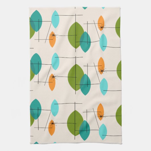 Keukenhanddoek voor atoommobiele patroonkeuken (Verticaal)