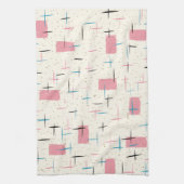 Keukenhanddoek voor atoomroze patronen (Verticaal)