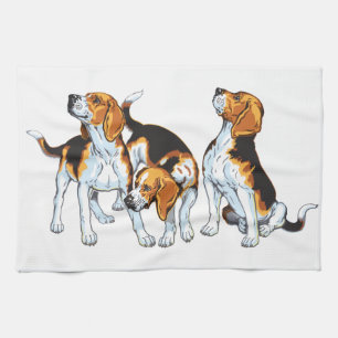 keukenhanddoek voor beagles
