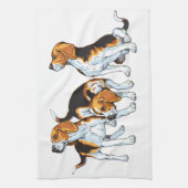 keukenhanddoek voor beagles (Verticaal)