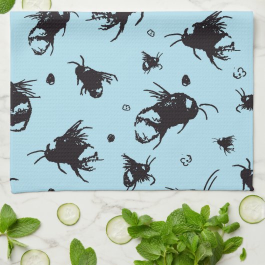 keukenhanddoek voor bijen | Perfect cadeau voor ma (Gevouwen)