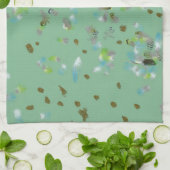 Keukenhanddoek voor bos vogels (Gevouwen)