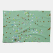 Keukenhanddoek voor bos vogels (Horizontaal)