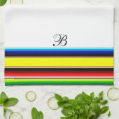 Keukenhanddoek voor Bright serape strepen (Gevouwen)