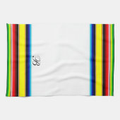 Keukenhanddoek voor Bright serape strepen (Horizontaal)