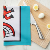 keukenhanddoek voor cartoons (Quarter Fold)