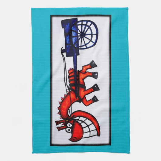 keukenhanddoek voor cartoons (Verticaal)