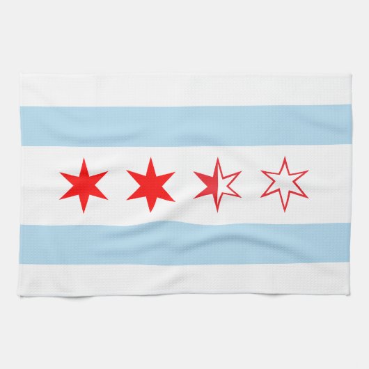 Keukenhanddoek voor CHICAGO_OK (Horizontaal)