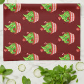 Keukenhanddoek voor cupcake (Gevouwen)