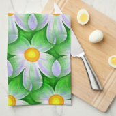 keukenhanddoek voor daisse bloemen (Quarter Fold)