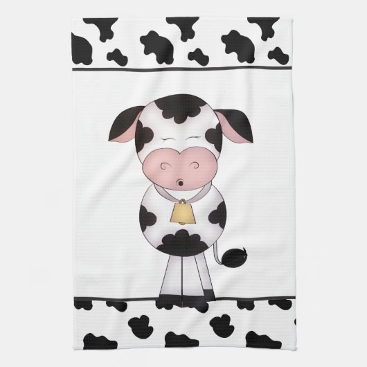 keukenhanddoek voor de Koe van het land (Verticaal)