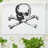 Keukenhanddoek voor de schedel en kruisbeenderen (Gevouwen)