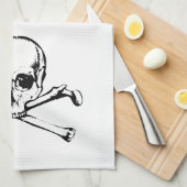 Keukenhanddoek voor de schedel en kruisbeenderen (Quarter Fold)