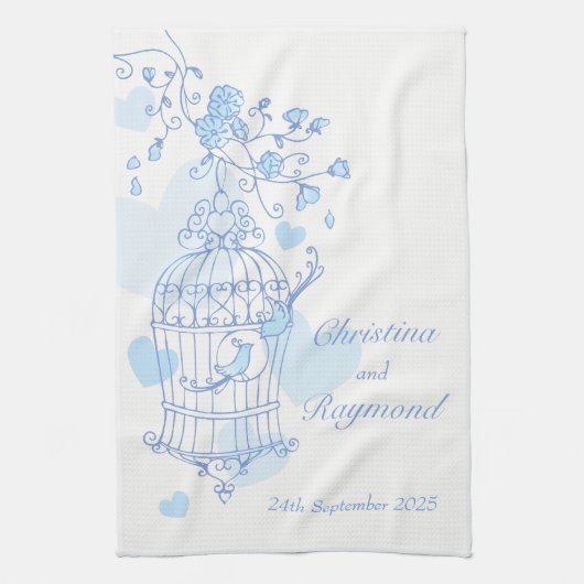 Keukenhanddoek voor de vogeljacht (Verticaal)