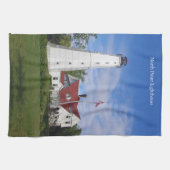 keukenhanddoek voor de vuurtoren van het noorden (Horizontaal)