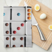 keukenhanddoek voor Dominosen (Quarter Fold)