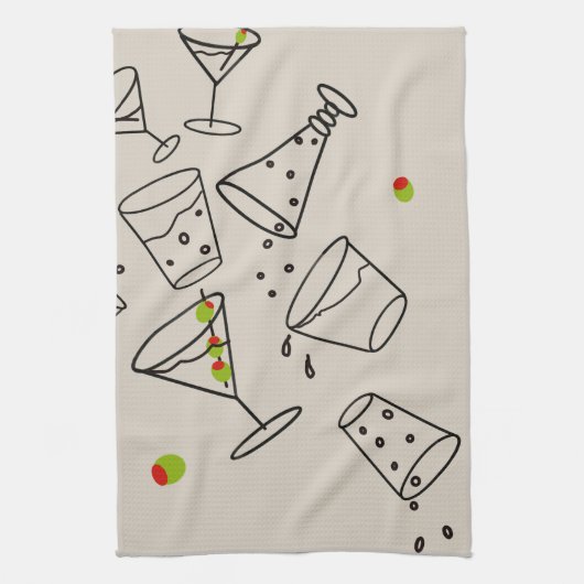 Keukenhanddoek voor drankjes (Verticaal)