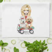 keukenhanddoek voor edelgoederen van Sandy (Gevouwen)