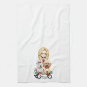 keukenhanddoek voor edelgoederen van Sandy (Verticaal)