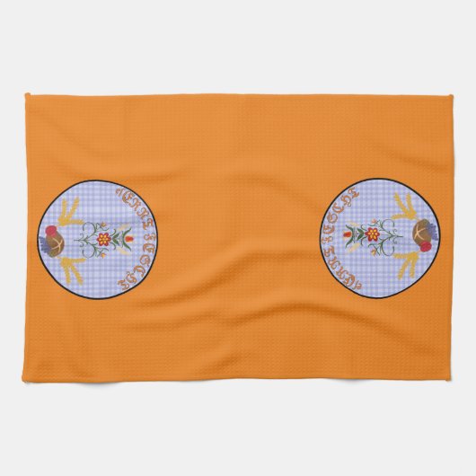 Keukenhanddoek voor Erntfescht (Horizontaal)