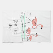 Keukenhanddoek voor Flamingo Ocean Trio 2 (Horizontaal)