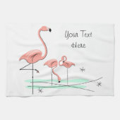 Keukenhanddoek voor Flamingo Ocean Trio 4 (Horizontaal)