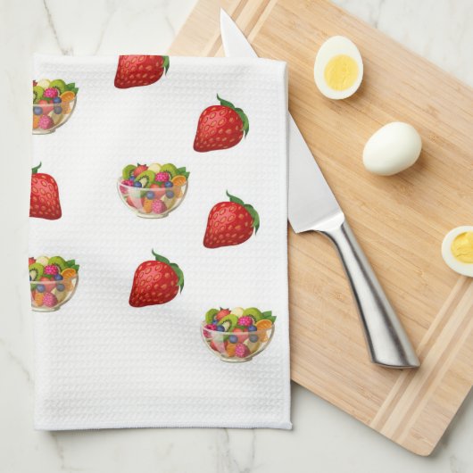 Keukenhanddoek voor fruit (Quarter Fold)