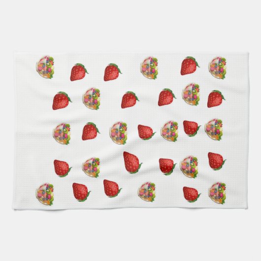 Keukenhanddoek voor fruit (Horizontaal)
