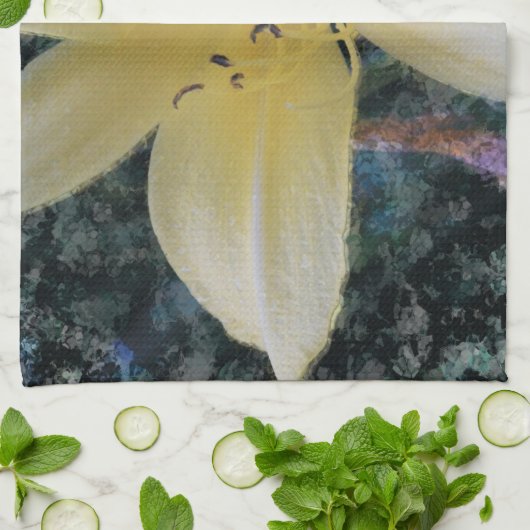 keukenhanddoek voor gele lippen (Gevouwen)