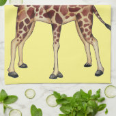 keukenhanddoek voor Giraffe Love (Gevouwen)