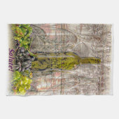 keukenhanddoek voor grafische digitale kunst (Horizontaal)