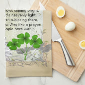 keukenhanddoek voor het Ierse Huis van Afzuigers (Quarter Fold)