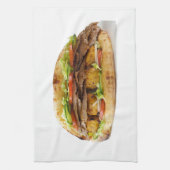Keukenhanddoek voor het ontwerp van "Doner Kebab" (Verticaal)